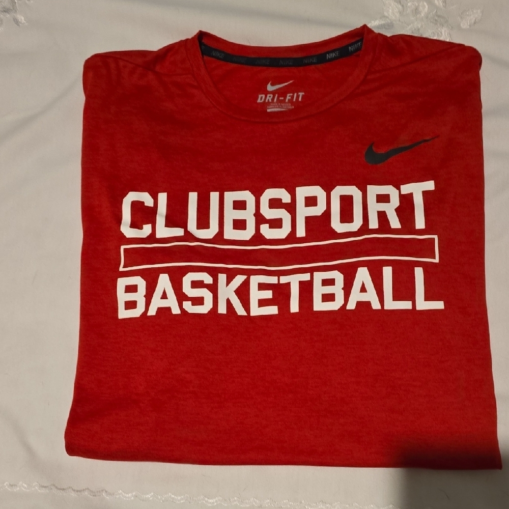 NWT Nike Red Dri-FIT Sports Tee